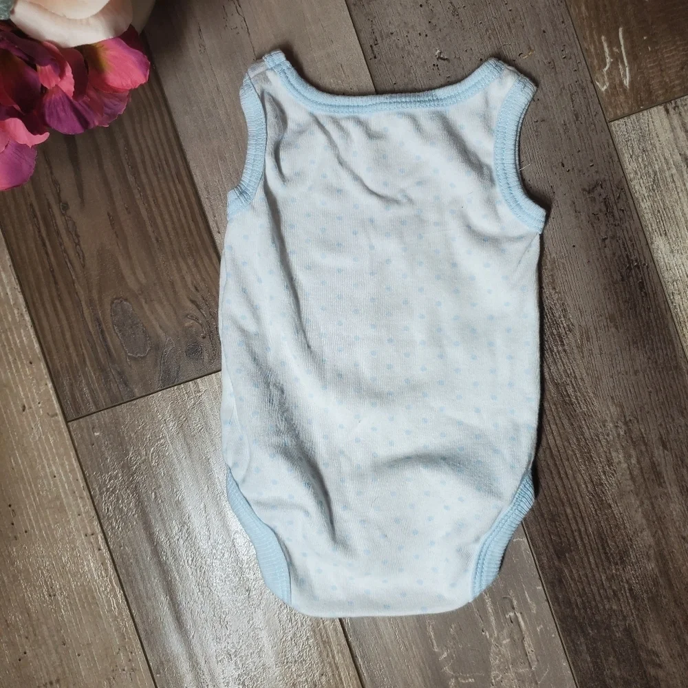 Kyle and Deena New York Baby Boy 3-6m Light Blue Bodysuit Onesie NWOT
